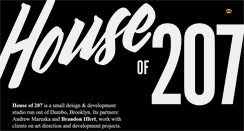 Desktop Screenshot of houseof207.com
